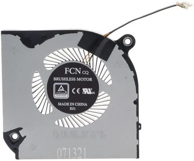Alt view image 5 of 5 - CPU GPU Cooling Fan for Acer Nitro 5 7 AN515-43 AN515-54 AN517-51 AN715-51 FL78 DFS531005PL0T FL1K DFS561405PL0T
