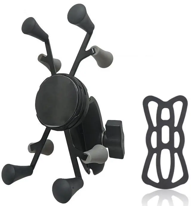 Main image of Strg Tablet Mount with Composite Double Socket Arm(Medium) for 6" Tablets, Tablet Holder Compatible with RAM Mount and All B Size 1" Ball Mounts Bases for Motorcycle Bike Car Truck etc