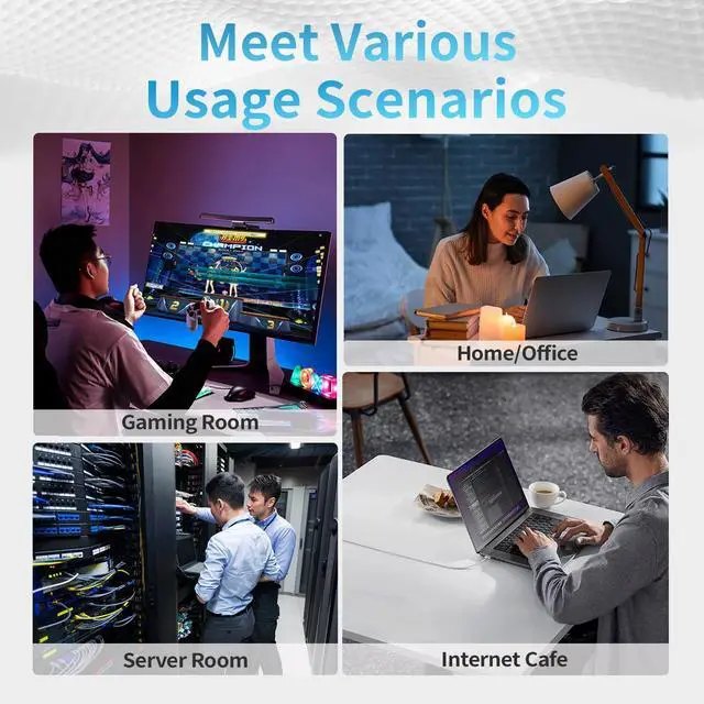 Alt view image 5 of 5 - Cat 6 Ethernet Cable 100 ft, Indoor&Outdoor, High Speed 10Gbps 24AWG Pure Copper Internet Network Cable, Pure Copper Ethernet Patch Cable Long, PoE Computer LAN Cable for Router, Modem, PS5/4, White