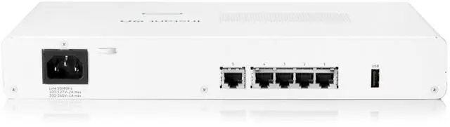 Alt view image 3 of 5 - HPE Networking Instant On Secure Gateway SG2505P 5-Port 2.5G Smart-Managed Gateway with PoE, 2X 2.5GBase-T, 3X 1GBase-T, 60W PoE Class 4, US Cord (S0G34A#ABA)