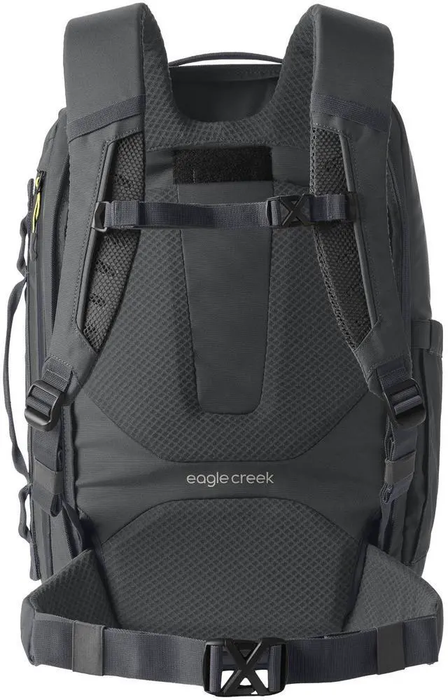 Alt view image 4 of 5 - eagle creek Tour Travel Pack 40L  Lightweight, Carry-On Size Backpack with Expandable Storage, Laptop Compartment - Has Travel-Ready Features for Global Adventures - Storm Grey