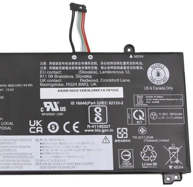 Alt view image 3 of 5 - FCZFCZ L19L3PDA Battery Replacement for Lenovo ThinkBook 14 G2 ITL are / 14 G3 ACL ITL / 14 G4 ABA IAP / 14 G5 IRL ABP / 15 G2 ITL are / 15 G3 ACL ITL Series L19M3PDA L19C3PDA L19D3PDA 11.52V 45Wh