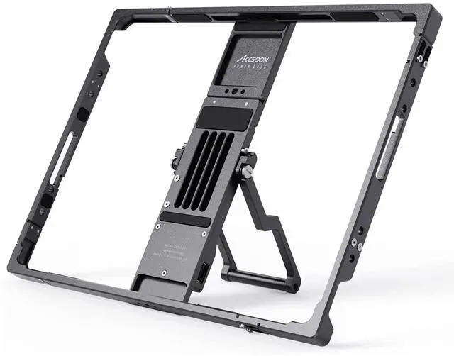Alt view image 4 of 5 - Accsoon Power Cage Pro for Video Stabilizer for iPad 12.9 inch Videomaker iPad for Monitoring Film-Maker Compatible with Ipad 1st/2nd/3rd/4th/5th Generation