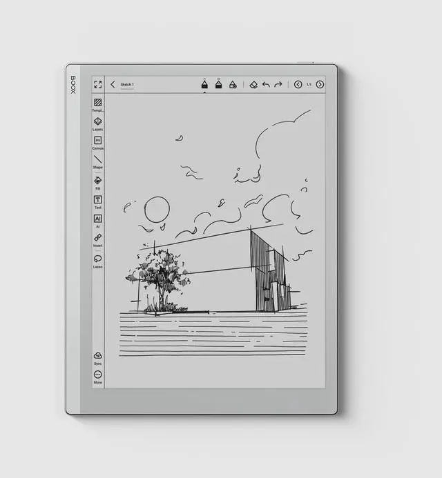 Alt view image 5 of 5 - BOOX Tablet Go 10.3 ePaper E Ink Tablet No Front Light 4G 64G 300 PPI B/W