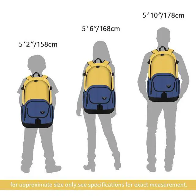 Alt view image 5 of 5 - rickyh style School Backpack Travel Bag for Men & Women Lightweight College Back Pack with Laptop Compartmen