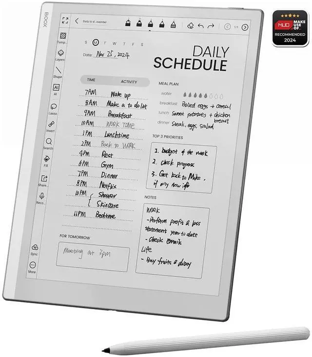 Main image of BOOX Tablet Go 10.3 ePaper E Ink Tablet No Front Light 4G 64G 300 PPI B/W