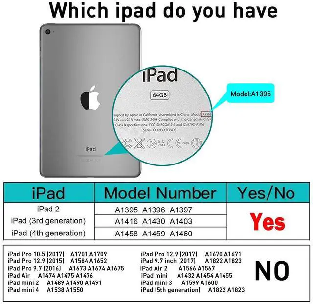 Alt view image 3 of 5 - AICase iPad 2, iPad 3, iPad 4, Kickstand Shockproof Heavy Duty High Impact Resistant Rugged Hybrid Three Layer Armor Full Body Protection Case with Stylus (Mint Blue+Grey)