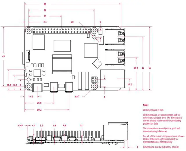 Alt view image 4 of 5 - EC Buying Pi 5 8GB Development Board Computer 2.4Ghz 64 Bit Quad Core Arm Cortex-A76 AI Artificial Intelligence Programming for Python Kit