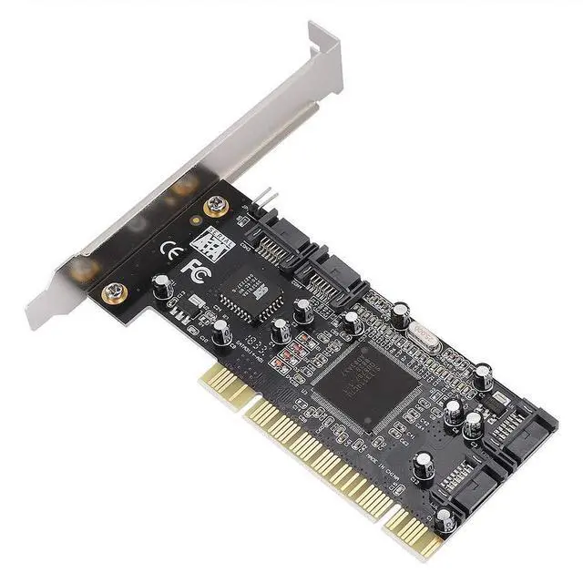 Main image of PCI SATA RAID Control Card with 4 Internal SATA Port, 1.5Gb / s Rate, Support 98SE / Me / 2000 / XP/NT 4.0/64-bit/Vista, Linux & Netware OS