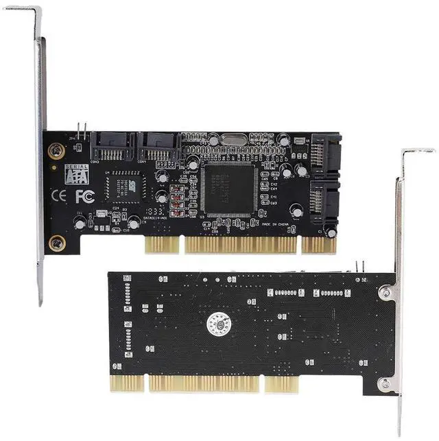Alt view image 5 of 5 - PCI SATA RAID Control Card with 4 Internal SATA Port, 1.5Gb / s Rate, Support 98SE / Me / 2000 / XP/NT 4.0/64-bit/Vista, Linux & Netware OS