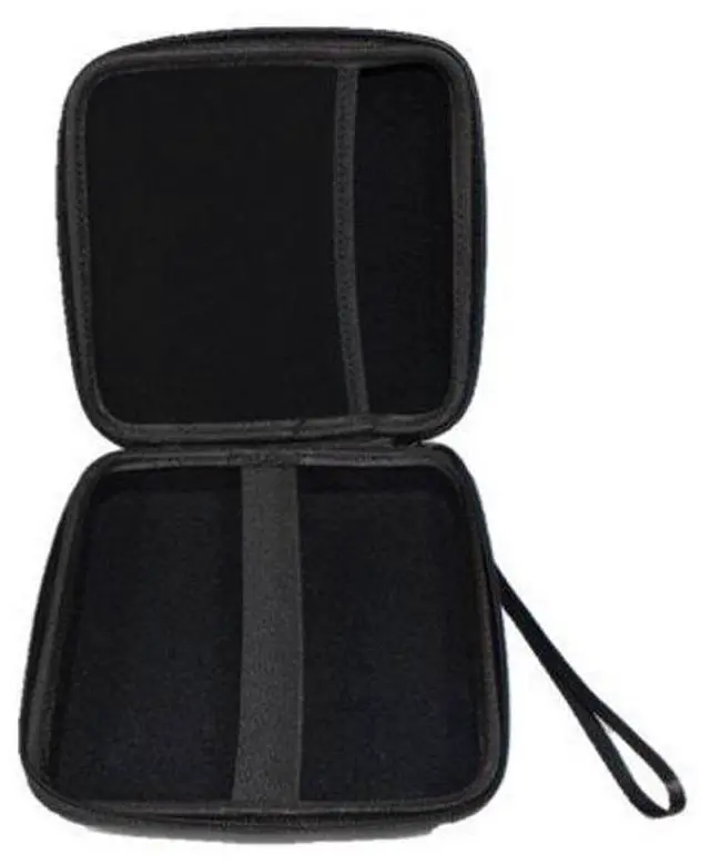 Alt view image 3 of 5 - Caseling Hard Case - 7.2"x7.2"x2.2" - for External USB, DVD, CD, Blu-ray Rewriter/Writer and Optical Drives - Portable Carrying Travel Storage Case - EVA ProtectionBlack