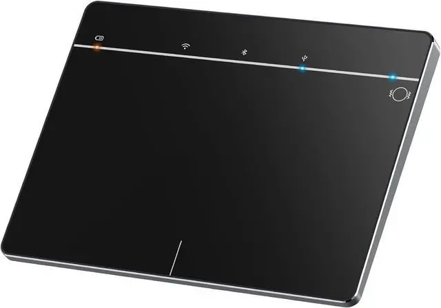 Main image of Homiguar Wireless Bluetooth Trackpad for Windows 10 & 11, 3-in-1 Connectivity Modes, High Precision Control, Portable Multi-Touch Gestures touchpad for PC & Laptop (Black)