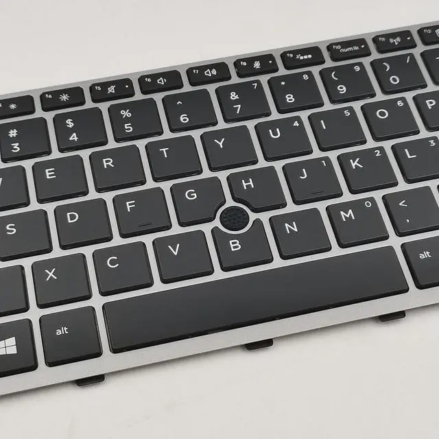 Alt view image 4 of 5 - Laptop Replacement Keybaord for HP EliteBook 840 G5 / G6 846 G5 745 G5 / G6, for Zbook 14U G5 / Zbook 14U G6, with Backlit, with Pointer, US Layout, P/N: L11307-001, L14378-001, 6037B0138601