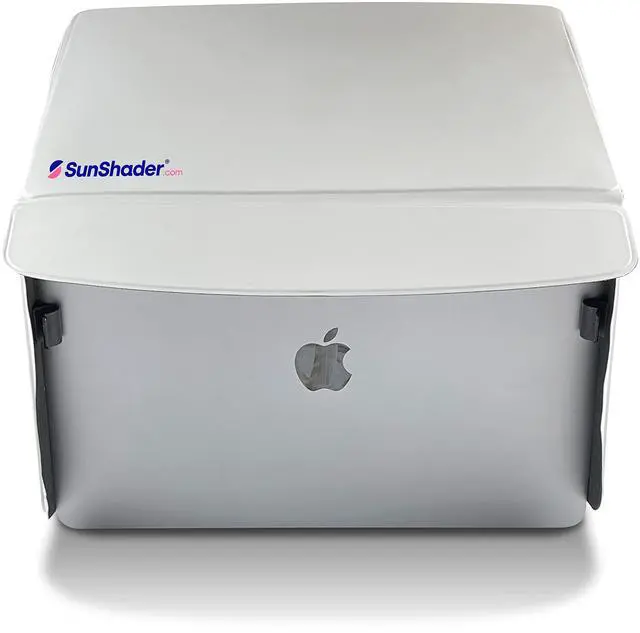 Alt view image 5 of 5 - Laptop Sun Shade for Working Outside, SunShader Pro 5 (Size: M) - Patent 10963010