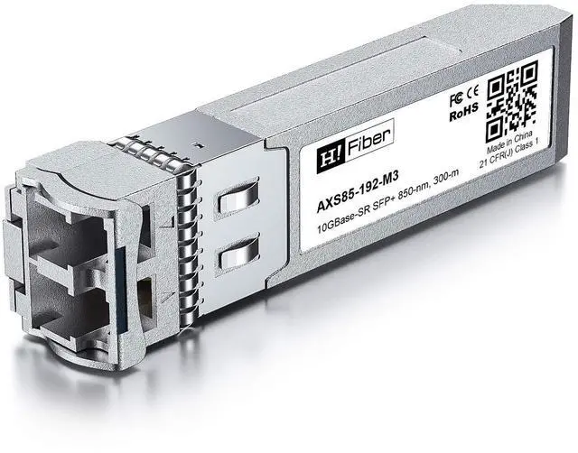Alt view image 3 of 5 - 2 Pack 10Gbase-SR Modules with 10Gb SFP+ PCI-E NIC and 2M OM3 LC to LC Fiber Patch Cable, 10G MultiMode SFP+ LC Fiber Transceiver, Broadcom BCM57810S Network Card, Dual SFP+ Ports, PCI Express X8