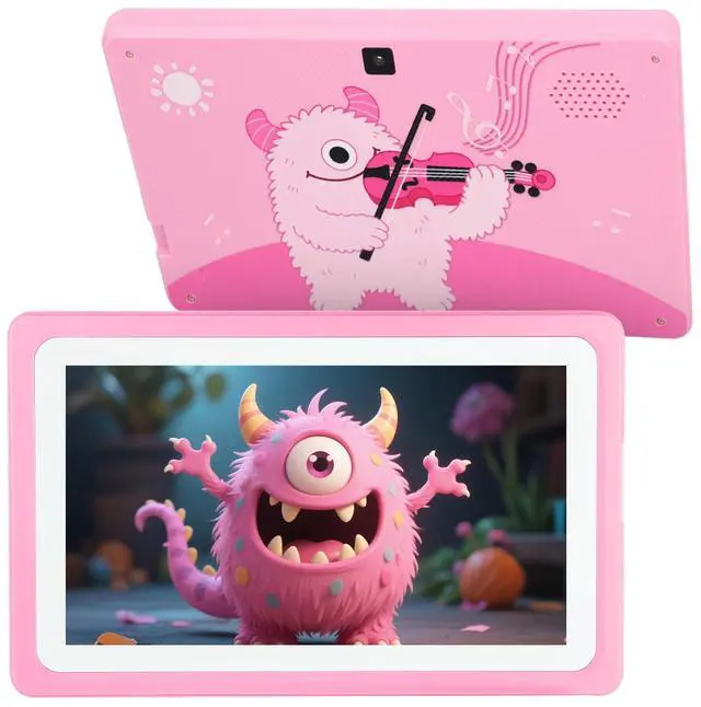 Main image of Kids Tablet 7'' 32GB, Tablet for Kids 3-7 with WiFi YouTube Tons of Offline Content Parents Control, Toddler Android Tablets with Thicken Case Stand Children Software Installed for Boys Girls 3-12