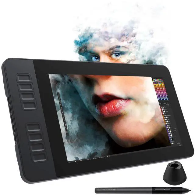 Main image of GAOMON PD1161 Drawing Tablet 11.6 Inch IPS Tilt Support Pen Display - Drawing Pad with 8 Shortcuts and 8192 Levels Battery-Free AP50 Stylus Black