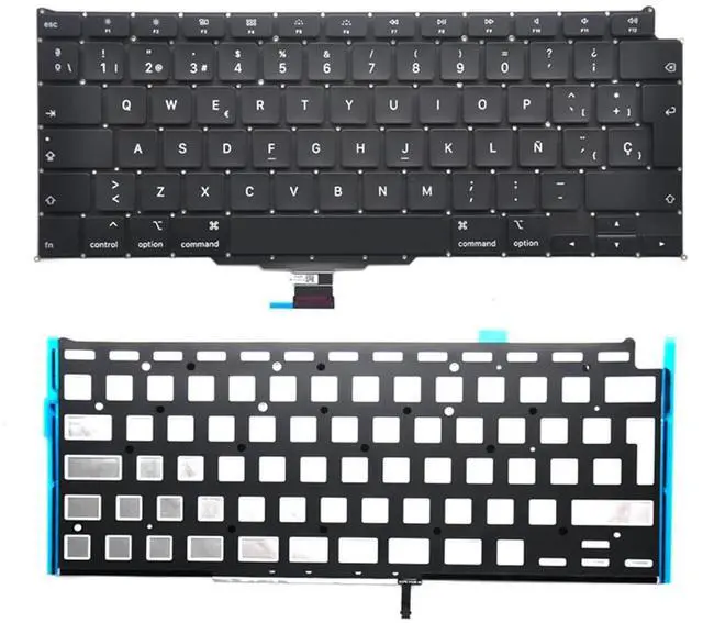 Alt view image 2 of 5 - Padarsey Replacement Spanish ESPAÑOL Teclado Backlight Backlit Keyboard Compatible with MacBook Air 13" Retina A2179 2020 Spanish Layout+Keyboard Screws+ Screwdriver