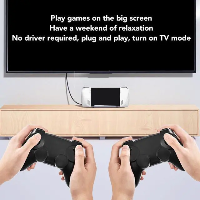 Alt view image 2 of 5 - 10 in 1 Steam Deck Docking Station, USB C Hub Deck Dock with 5Port USB 3.0 USB2.0, HDMI2.0 4K at 60Hz, 1000Mbps Gigabit Ethernet, Dual Fan,100W Charging for Valve