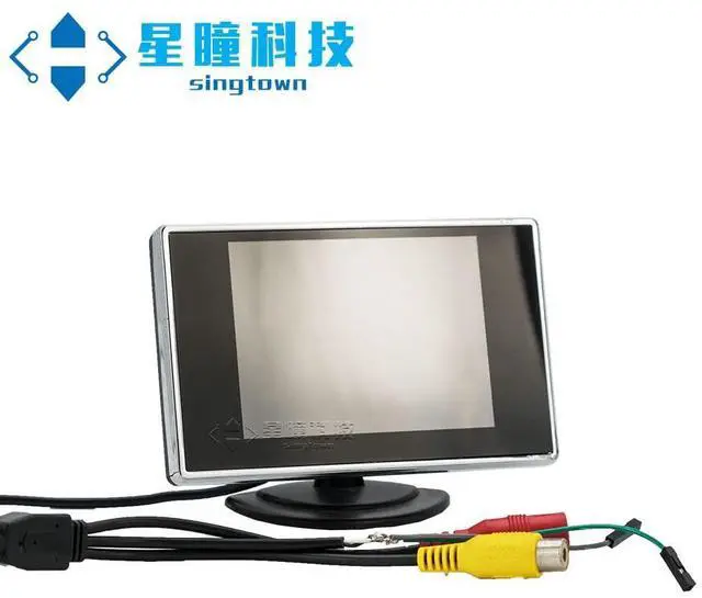 Alt view image 3 of 5 - OpenMV SingTown AV Monitor for TV Shield Genuine + RCA Coaxial Cable + Power Supply, Apply to Cam H7 Plus, Cam H7, Cam M7, Cam H7 R2