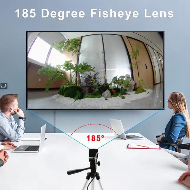 Alt view image 4 of 5 - IFWATER 120fps USB Camera 12Megapixel High Speed Starlight Lightburn Low Illumination Slow Motion 4K Webcam with 185Degree Fisheye Wide Angle Lens Plug and Play for Inspection Microscope 3D Printer