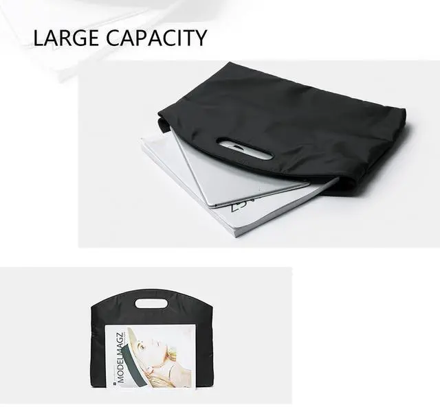 Alt view image 4 of 5 - YONBEN Official Document Computer Bag Stylishly Sleek with Multiple Compartments and Easy to Carry Design