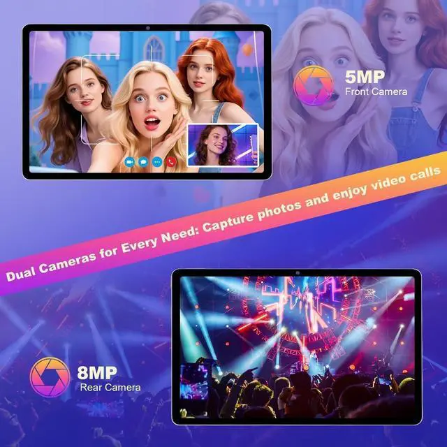 Alt view image 5 of 5 - LincPlus M11 Tablet 11" Android 14 | 12GB RAM + 128GB (Expandable to 2TB) | Helio G99 | 90Hz IPS Display | 8100mAh Battery | 4 Speakers | Widevine L1 | GMS Certified  for Work, Gaming & Streaming