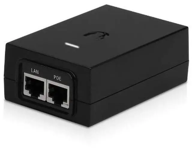 Alt view image 3 of 4 - Ubiquiti 50V 60W POE Injector Air Fiber, Black