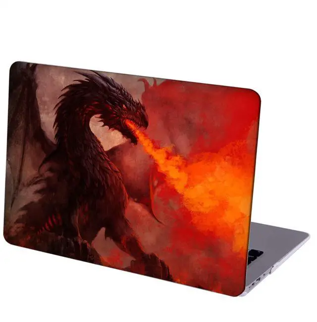 Main image of MINGDAO Compatible with MacBook Pro 16-inch Hard Protective Shell Cace and Keyboard Cover (A2485, M1 Pro/Max, 2021 Release) - Evil Dragon-01