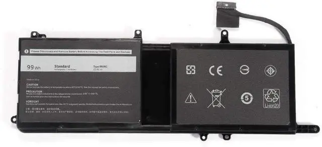 Main image of FLYRLB 9NJM1 Replacement Laptop Battery Compatible with Dell Alienware 15 R3 17 R4 Series Dell P31E P69F Series ALW17C Series Notebook 0546FF 0HF250 44T2R HF250 MG2YH 0MG2YH -11.4V 99Wh