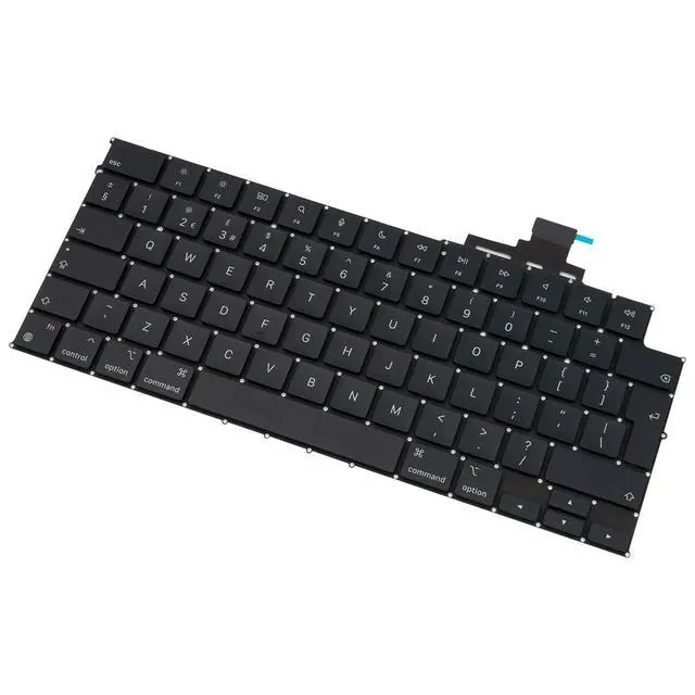 Alt view image 2 of 5 - HAWSON UK A2681 A3113 A2941 A3114 Keyboard Replacement for MacBook Air M2 M3 M4 Retina 13.6 inch A2681 A3113 A3240, 15 inch A2941 A3114 A3241 2023-2025 Year UK Layout (Midnight Blue)