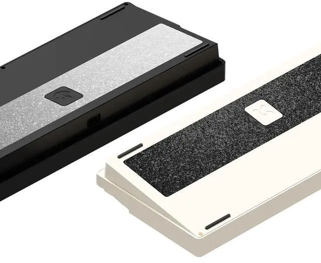 Alt view image 4 of 5 - Glacier Weikav Stars75s, Wireless/Wired, Detachable USB-C, Hot Swappable, CNC Aluminum Case, RGB Lighting, Pre-Built Mechanical Keyboard (Black Anodizing, Aviator Cable)