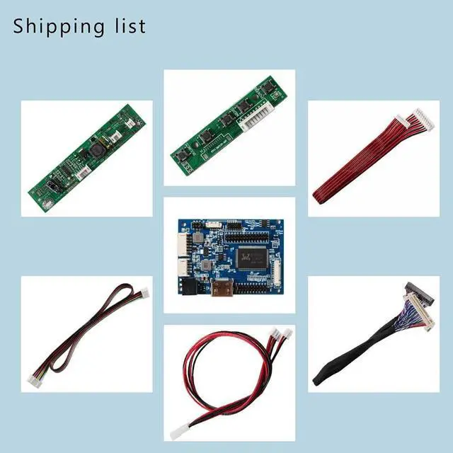 Alt view image 4 of 4 - FanyiTek Audio LVDs Controller Board for 21.5 inch 1920x1080 LM215WF3-SLA1 30pin WLED LCD Screen