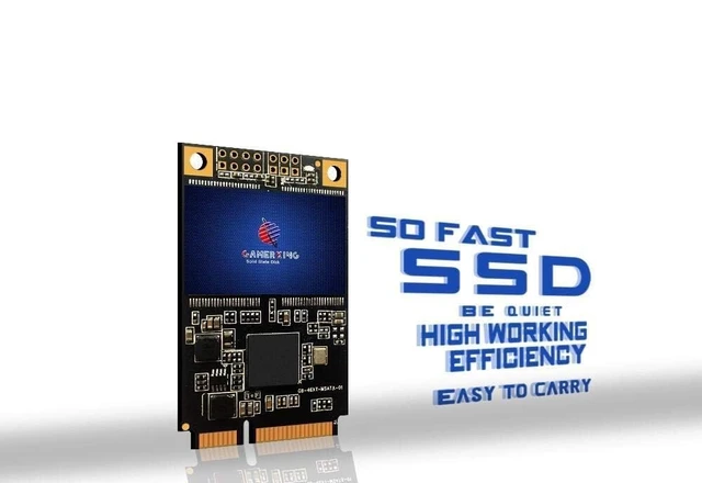 Alt view image 3 of 5 - GAMERKING SSD msata 512GB Internal Solid State Drive High Performance Hard Drive for Desktop Laptop SATA3 6Gb/s Mini PC (512GB, MSATA)