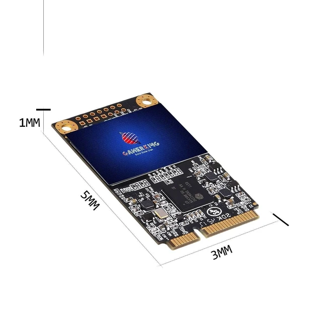 Alt view image 4 of 5 - GAMERKING SSD msata 512GB Internal Solid State Drive High Performance Hard Drive for Desktop Laptop SATA3 6Gb/s Mini PC (512GB, MSATA)