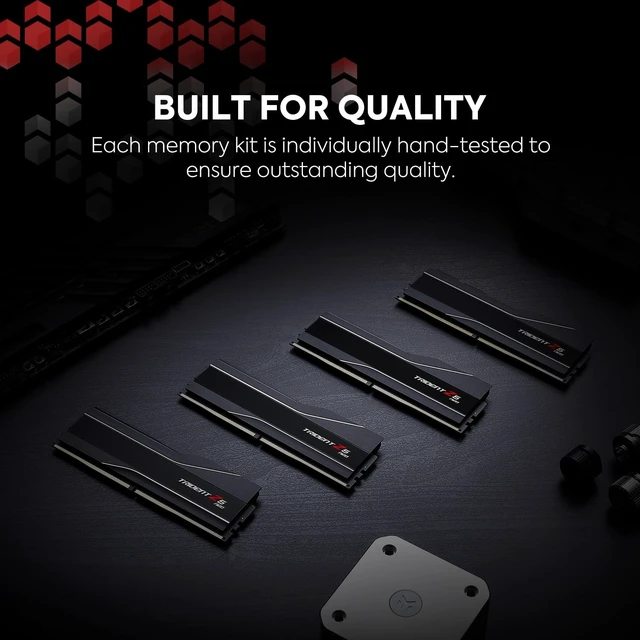 Alt view image 4 of 5 - G.SKILL Trident Z5 Neo Series DDR5 RAM (AMD EXPO) 32GB (2x16GB) Up to 6000MT/s* CL30-38-38-96 1.35V Desktop Computer Memory U-DIMM - Matte Black (F5-6000J3038F16GX2-TZ5N)
