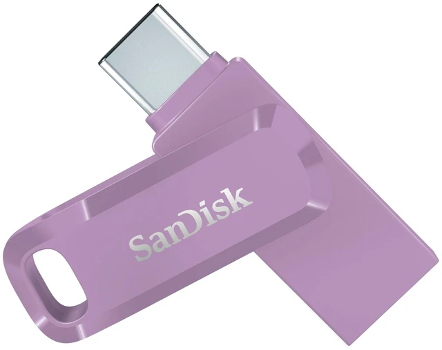 Main image of SANDISK 128GB Ultra Dual Drive Go USB Type-C Flash Drive - Up to 400MB/s, Lavender - SDDDC3-128G-G46L