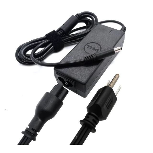 Alt view image 4 of 4 - Dell 45W 4.5mm tip Laptop Charger,Inspiron 5300 5301 Latitude 3310 3400 E7270 E5270 5250 Vostro 5300 5301 AC Charger, Black, LA45NM140
