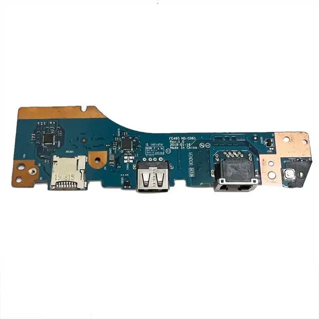 Alt view image 2 of 3 - JINTAI USB Power Button Board for ThinkPad E495 20NE