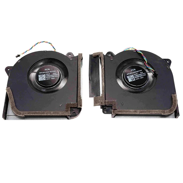 Alt view image 2 of 5 - New CPU+GPU Cooling Fan for ASUS ROG Strix Scar 17 2023 (G733PY G733PZ)