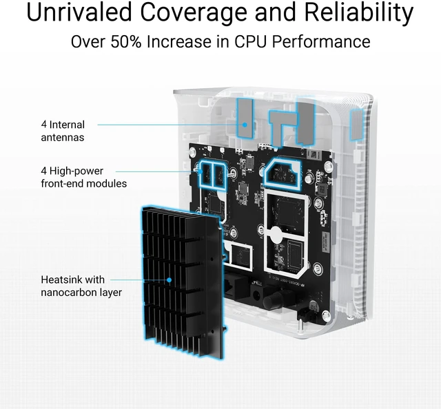 Alt view image 5 of 5 - ASUS ZenWiFi BD4 WiFi 7 Mesh Router - 6,500 sq. ft., 3.6 Gbps (3 Pack)