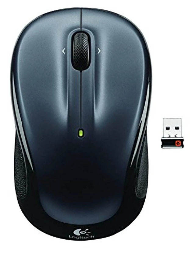 Alt view image 3 of 3 - Logitech M325 Wireless Mouse Dark Silver