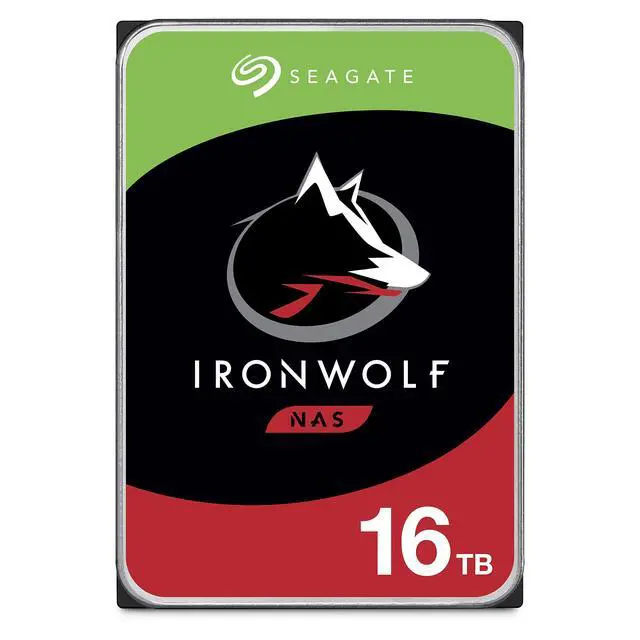 Alt view image 4 of 5 - Seagate IronWolf 16TB NAS Internal Hard Drive HDD CMR 3.5 Inch SATA 6GB/S 7200 RPM 256MB Cache for Raid Network Attached Storage, with Rescue Service (ST16000VN001)