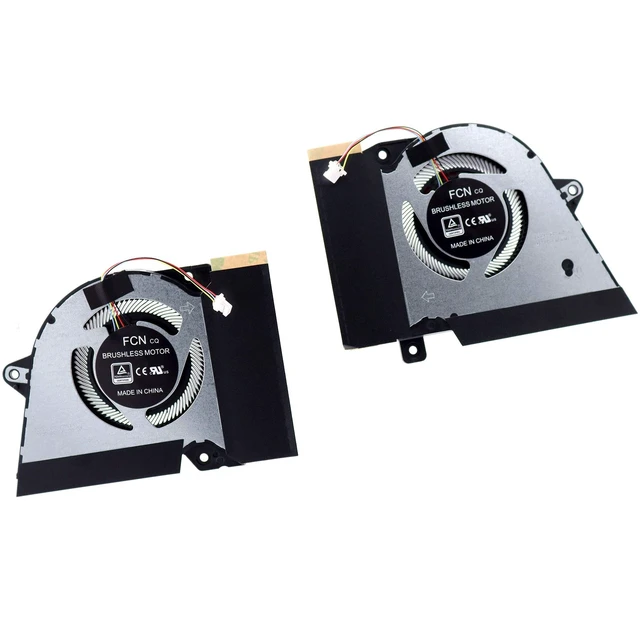 Alt view image 2 of 5 - Deal4GO 12V CPU & GPU Graphics Cooling Fan Replacement for ASUS ROG Zephyrus G14 GA401 GA401II GA401IV-BR9N6 GA401IH GA401IU