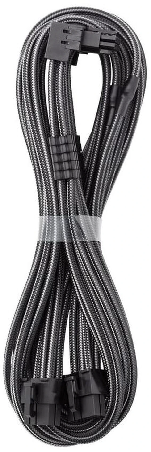 Main image of CableMod Pro ModMesh Sleeved 12V-2x6 PCIe Cable for EVGA (Carbon,2x8p,90A)