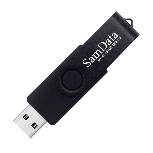 Alt view image 2 of 5 - SamData 64GB USB Flash Drives 4 Pack 64GB Thumb Drives Memory Stick Jump Drive with LED Light for Storage and Backup (4 Colors: Black Blue Green Purple)