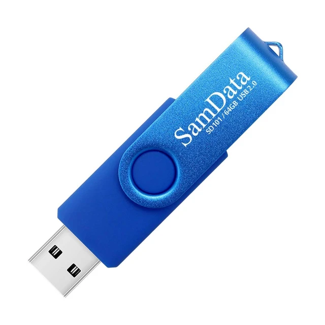 Alt view image 4 of 5 - SamData 64GB USB Flash Drives 4 Pack 64GB Thumb Drives Memory Stick Jump Drive with LED Light for Storage and Backup (4 Colors: Black Blue Green Purple)