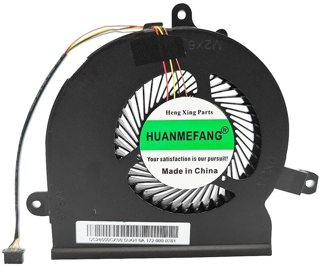 Alt view image 2 of 3 - HUANMEFANG CPU Cooling Fan Replacement for Lenovo Legion 14-isk 15-ISK Y41 Y51 Rescuer 14 Rescuer 15 Series EG75080S1-C040-S9A DC28000CSS0 DC28000CXS0 DC5V 2.25W Fan