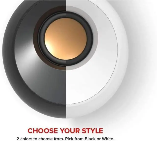 Alt view image 4 of 5 - Pebble 2.0 USB-Powered Desktop Speakers with Far-Field Drivers and Passive Radiators for Pcs and Laptops (Black)
