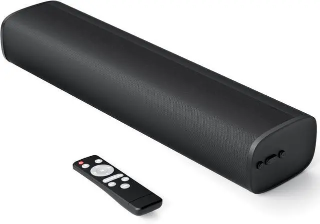 Main image of TV Sound Bar, Sound Bars for Smart TV Bluetooth 5.0 Soundbar 50W 17Inch Soundbars with ARC/Optical/AUX Connection Surround for Home Theater Audio TV/PC/Gaming/Projectors